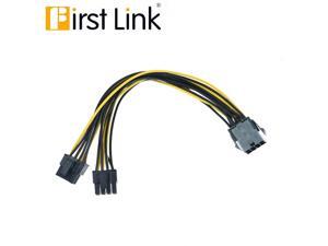 8pin to 2x8pin pcie Dual 8Pin 8pin-2x(6+2pin) Graphics Video Card Power Cable Extension Cable 25cm 8pin to 2x8pin pcie Dual 8Pin 8pin-2x(6+2pin) Graphics Video Card Power Cable Extension Cable 25cm