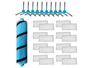 Vacuum Robot Cleaner Parts Side Brush Plush Roller Brush Filter for Cecotec Conga 5090 Vacuum Robot Cleaner Parts Side Brush Plush Roller Brush Filter for Cecotec Conga 5090