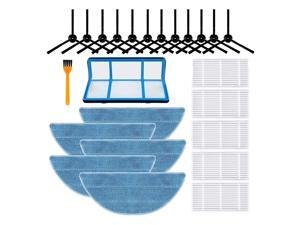 Replacement Parts for ILIFE V3 V3S V5 V5S Pro Robot Vacuum Accessories Side Brush Filter Mop Pad Replacement Parts for ILIFE V3 V3S V5 V5S Pro Robot Vacuum Accessories Side Brush Filter Mop Pad