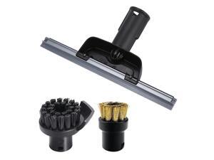for Karcher SC2 SC3 SC4 SC5 CTK10 CTK20 Window Nozzle Scraper Round Brush for Steam Cleaner Mirrors,Clean Slit Moisture for Karcher SC2 SC3 SC4 SC5 CTK10 CTK20 Window Nozzle Scraper Round Brush for Steam Cleaner Mirrors,Clean Slit Moisture