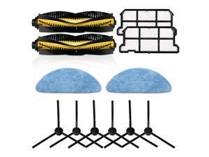for Chuwi Ilife V7 V7S Plus Robotic Vacuum Cleaner Parts Kit Main Brush+Side Brush+Filter+Mop Cloth Accessories for Chuwi Ilife V7 V7S Plus Robotic Vacuum Cleaner Parts Kit Main Brush+Side Brush+Filter+Mop Cloth Accessories