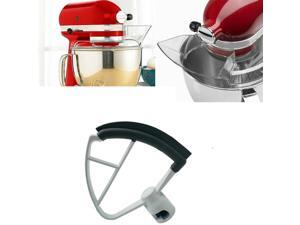 Pouring Shield & Flex Edge Beater/Stand Mixer Parts for KitchenAid 4.5-5 Qt with Flex Edge Bowl Scraper Pouring Shield & Flex Edge Beater/Stand Mixer Parts for KitchenAid 4.5-5 Qt with Flex Edge Bowl Scraper
