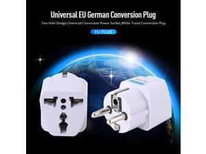 1pc 250V 10A 800W Universal EU Plug Adapter White Travel Converter Conversion Plug European Germany Power Socket Outlet Adapter 1pc 250V 10A 800W Universal EU Plug Adapter White Travel Converter Conversion Plug European Germany Power Socket Outlet Adapter