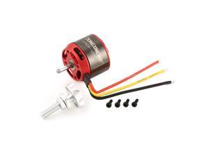 DXW A2208 1400KV 2-4S Outrunner Brushless Motor for RC FPV Fixed Wing Drone Airplane Aircraft Multicopter 8040 Propeller Gold FRjasnyfall 