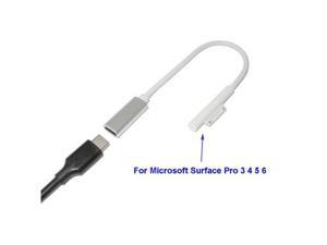 USB Type C PD Power Adapter Converter Dc Plug Charging Cable Cord for Microsoft Surface Pro 3 4 5 6 Charger for Surface Go USB Type C PD Power Adapter Converter Dc Plug Charging Cable Cord for Microsoft Surface Pro 3 4 5 6 Charger for Surface Go