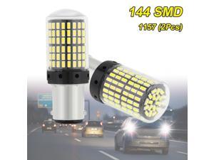 2pcs 5W 3014 144SMD CanBus White/ Yellow / Red Color 1157 Led Bulb for Turn Signal Light 2pcs 5W 3014 144SMD CanBus White/ Yellow / Red Color 1157 Led Bulb for Turn Signal Light