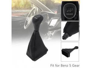 5 Speed ABS Black Car Manual Gear Shift Handball Knob Car Accessories with Dust Cover Fit for Mercedes / Benz W202C Class 5 Speed ABS Black Car Manual Gear Shift Handball Knob Car Accessories with Dust Cover Fit for Mercedes / Benz W202C Class