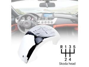 5 Speed 2 Color Manual Styling ABS Car Gear Shifter Shift Lever Knob Stick Handball Head Cover for Skoda/Octavia MK2 1Z0798001 5 Speed 2 Color Manual Styling ABS Car Gear Shifter Shift Lever Knob Stick Handball Head Cover for Skoda/Octavia MK2 1Z0798001