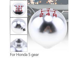 5 Speed Durable Alloy Manual Transmission Car Gear Shift Handball Knob with Screw Cap for Honda Fit Civic City /5 Gear Models 5 Speed Durable Alloy Manual Transmission Car Gear Shift Handball Knob with Screw Cap for Honda Fit Civic City /5 Gear Models