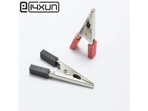 20PCS/LOT Full Insulated Crocodile Alligator Clips 50mm Plastic Handle Test Probe Metal Alligator Clips 20PCS/LOT Full Insulated Crocodile Alligator Clips 50mm Plastic Handle Test Probe Metal Alligator Clips
