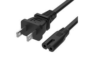 Listed Power Cord Cable Compatible with Samsung LG Sony Insignia TCL Roku Sharp Hisense Toshiba JVC 24 32 40 43 48 49 50 55 60 65 75 LCD HD Smart 4K Curved TV Listed Power Cord Cable Compatible with Samsung LG Sony Insignia TCL Roku Sharp Hisense Toshiba JVC 24 32 40 43 48 49 50 55 60 65 75 LCD HD Smart 4K Curved TV