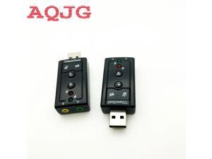 External USB AUDIO SOUND CARD ADAPTER VIRTUAL 7.1 ch USB 2.0 Mic Speaker Audio Headset Microphone 3.5mm Jack Converter External USB AUDIO SOUND CARD ADAPTER VIRTUAL 7.1 ch USB 2.0 Mic Speaker Audio Headset Microphone 3.5mm Jack Converter
