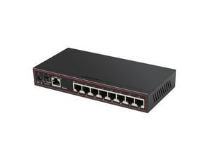 8+1 port 10/100/ 1000Mbps uplink port gigabit switch 9 Port RJ45 Adaptive Ethernet Switch with power adapter 8+1 port 10/100/ 1000Mbps uplink port gigabit switch 9 Port RJ45 Adaptive Ethernet Switch with power adapter