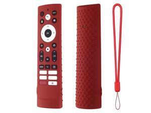 1pc Remote Bumpers Back for HisenseERF3A90 ERF3D90H Remote Control Coverwine red