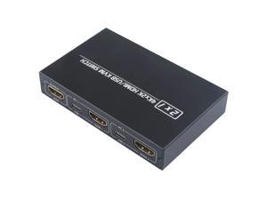 2020 Hot 2-Port HDMI USB KVM 4K Switch Splitter For Shared Monitor Keyboard And Mouse Adaptive EDID / HDCP Printer Plug And Play
