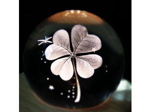 Moon Lights Tanabata Valentine's Day Rotating 3d Birthday Gift Carousel Crystal Ball Music Box - Clover charging sky city with music cassette Moon Lights Tanabata Valentine's Day Rotating 3d Birthday Gift Carousel Crystal Ball Music Box - Clover charging sky city with music cassette