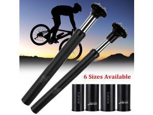 6 Sizes Suspension Seatpost Mountain Bike Road Saddle Bicycle Accessories Black #30.4mm - 30.4mm