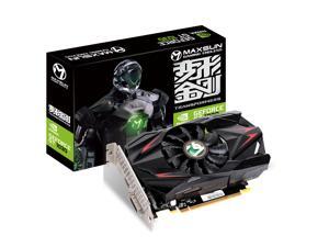 MAXSUN NVIDIA GEFORCE GT 1030 4GB ITX Graphics Card GPU GDDR4 Mini ITX Design, HDMI, DVI-D, Single Fan Cooling System