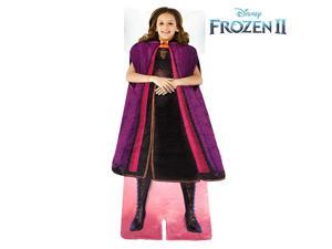 Disney Frozen Wearable Blanket Frozen Disney Movie Double Sided Soft Disney Blanket Minky Fleece Blanket 56 H x 30 W Kids Ages 512 Frozen 2 Anna Dress