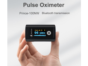 Fingertip Oximeter Pulse Oximeter Oxygen Saturation Meter SPO2 Reading Blood Pressure Monitor With Bluetooth