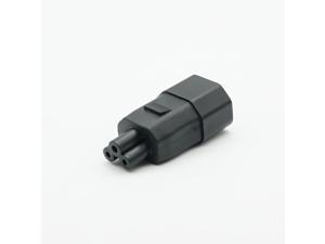 Weastlinks IEC 320 C14 male to IEC C5 AC adapter C14 to C5 Adapter AC Power Plug Adapter