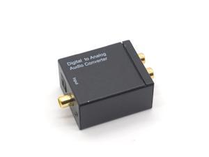 Weastlinks Digital to Analog Audio Converter Toslink SPDIF Coax To Analog RCA Audio Converter Adapter + Fiber Optic Cable Weastlinks Digital to Analog Audio Converter Toslink SPDIF Coax To Analog RCA Audio Converter Adapter + Fiber Optic Cable