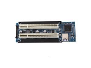 Weastlinks Desktop PCI-Express PCI-e to PCI Adapter Card PCIe to Dual Pci Slot Expansion Card USB 3.0 Add on Cards Convertor