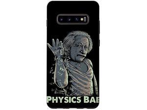 Galaxy S10+ Physics Graphic Phone CaseFunny Sarcasm Physics Bae Style Case