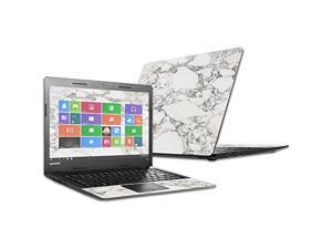 Mightyskins Skin Compatible With Lenovo Ideapad 100S 14" Wrap Cover Sticker Skins White Marble Mightyskins Skin Compatible With Lenovo Ideapad 100S 14" Wrap Cover Sticker Skins White Marble