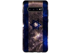 Galaxy S10+ Israeli Sun - Artistic Israel Flag Case Galaxy S10+ Israeli Sun - Artistic Israel Flag Case