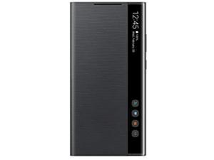 Samsung Galaxy Note 20 Ultra  Case, S-View Flip Cover - Black (Us Version ) (Ef-Zn985cbegus)
