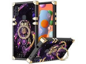 For Galaxy A11 Case With Kickstand Ring Holder Luxury Unique Design For Women Girls Square Edges Protective Soft Slim Shockproof Tpu Shell Cover For Samsung Galaxy A11 Owl 2020 Version For Galaxy A11 Case With Kickstand Ring Holder Luxury Unique Design For Women Girls Square Edges Protective Soft Slim Shockproof Tpu Shell Cover For Samsung Galaxy A11 Owl 2020 Version