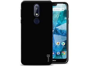 Slim Fit Tpu Rubber Flexguard Series For Nokia 7.1 Case, Gloss Black Slim Fit Tpu Rubber Flexguard Series For Nokia 7.1 Case, Gloss Black