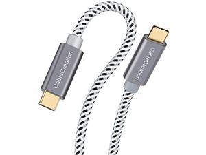Usb C To Usb C Fast Charging Cable 10Ft 3A/60W,  Usb Type C To Type C Cable 480Mbps Data Transfer, Braided Usb C Cable To Type C For Macbook Pro Air S21/S20+ Pixel 4/5 Etc, 3M Space Gray