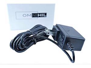 [UL Listed] OMNIHIL 8 Feet Long AC/DC Adapter Compatible with 9V Concertmate 980 Keyboard Power Supply Cord