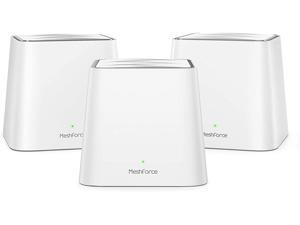 Meshforce Mesh WiFi System M3s Suite - Up to 6,000 sq. ft. Whole Home Coverage - Gigabit WiFi Router Replacement - Mesh Router for Wireless Internet (3-Pack) Meshforce Mesh WiFi System M3s Suite - Up to 6,000 sq. ft. Whole Home Coverage - Gigabit WiFi Router Replacement - Mesh Router for Wireless Internet (3-Pack)