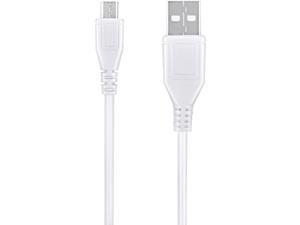 5Ft White Micro Usb Data/Charging Cable Cord Lead For Hstnn-K12c Hstnn-K13c, Hstnn-N01c Hstnn-N02c, Hstnn-N03c Hstnn-B14c, Slate 10 Hd Business, Slate 7 4601 6100 Tablet Pc