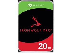 Ironwolf Pro 20Tb Nas Internal Hard Drive Hdd  Cmr 3.5 Inch Sata 6Gb/S 7200 Rpm 256Mb Cache For Raid Network Attached Storage, Rescue Services (St20000ne000)
