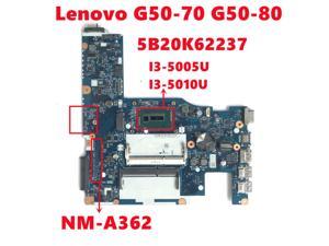 5B20K62237 Mainboard For Lenovo G50-70 G50-80 Laptop Motherboard ACLU3/ACLU4 UMA NM-A362 With I3-5005U I3-5010U DDR3 100% Tested