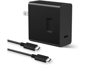 USBC Charger 45W with 6Ft Cable Huntkey USB Type C Fast Charge Charging Block Foldable Plug Adapter Compatible with MacBook Pro iPhone 14Pro iPad Pro Samsung Galaxy S22 S21Google Pixel  More
