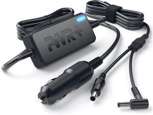 Pwr CAR Charger 90W Replacement Power Adapter for Dell Latitude E7470 E7450 E7470 492BBOU 3321831 492BBKH Y1H45 M1P9J DPW2X Laptop DC Auto Compatible Power Cord  UL Listed 10 Ft