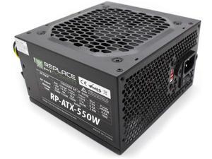 Replace Power? 550W ATX Power Supply 204pin with SATA Support, Black RP-ATX-550W