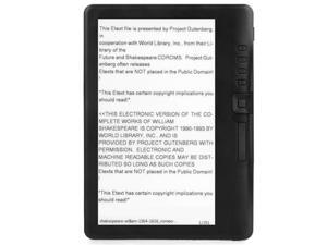 4GB Ebook Reader Smart with 7 Inch HD Screen Digital E-Book+Video+MP3 Music Player Color Screen ELECTSHONG