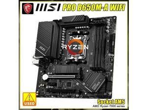 CPU Ryzen 7600 / B650M-A WIFI / DDR5 32GB Amazon.com: MSI PRO B650M-A WiFi V1 Motherboard, Micro-ATX