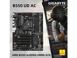 NeweggBusiness - B550 Motherboard B550 UD AC Supports Ryzen 5