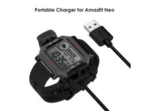 Smart Watch Wireless Charging Cable 1m Fast USB Charging Cable Portable Smart Watch Charger for Huami Amazfit Neo
