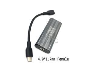 est Adapter Converter 45W Max DC Charger MINI Adapter Female To USB Type C Male Adapter For Lenovo 4017 For xiaomi huawei