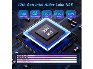 NeweggBusiness - Mini PC F10, Intel 12th Gen Alder Lake- N95(up to