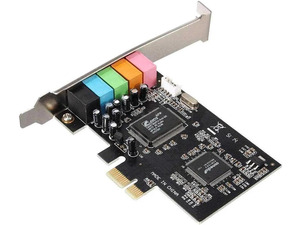Carte Son Interne PCI-E 5.1 - CMI8738, Support Profil Bas - Pour Windows XP/7/10