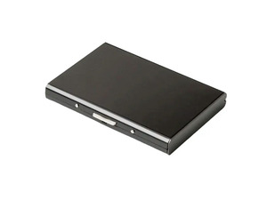 Slim l Credit ID Card Business Card Holder -Anti-Magnetic Aluminum Wallet,Stainless Steel Card Holder,ID Card Clip